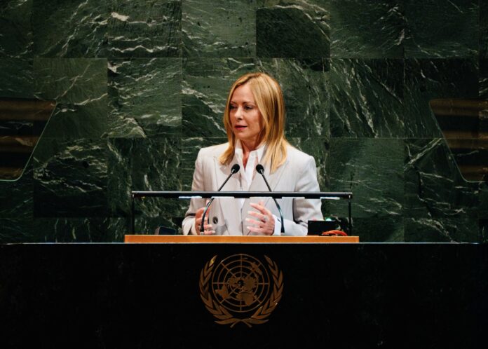 Meloni all’Onu: “Russia responsabile di violazione del diritto internazionale, Israele fermi gli insediamenti”