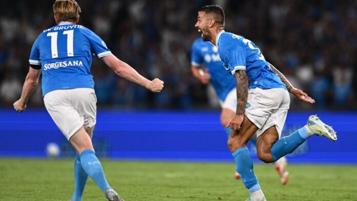 Serie A, Napoli Pisa 3 2: quarta vittoria di fila per gli azzurri, Conte allunga in vetta