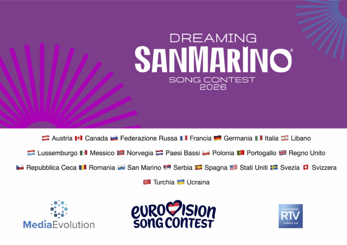 Dreaming San Marino Song Contest: si parte con i casting il 20 novembre