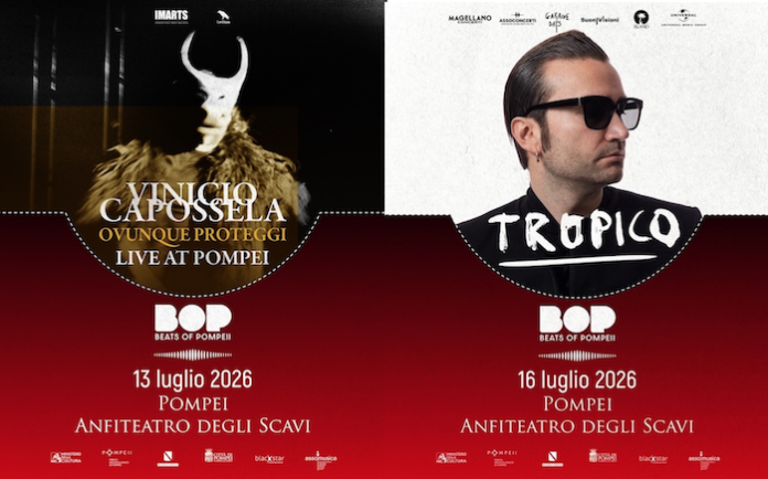 Beats Of Pompei 2026: il festival si arricchisce con due grandi nomi della musica italiana