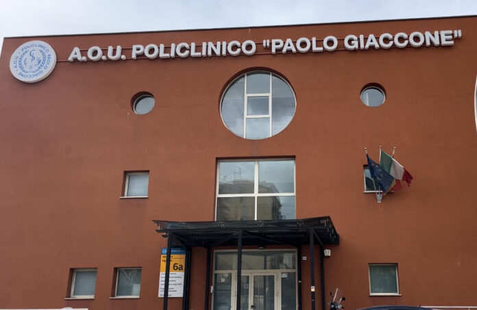 Ingresso del Policlinico di Palermo