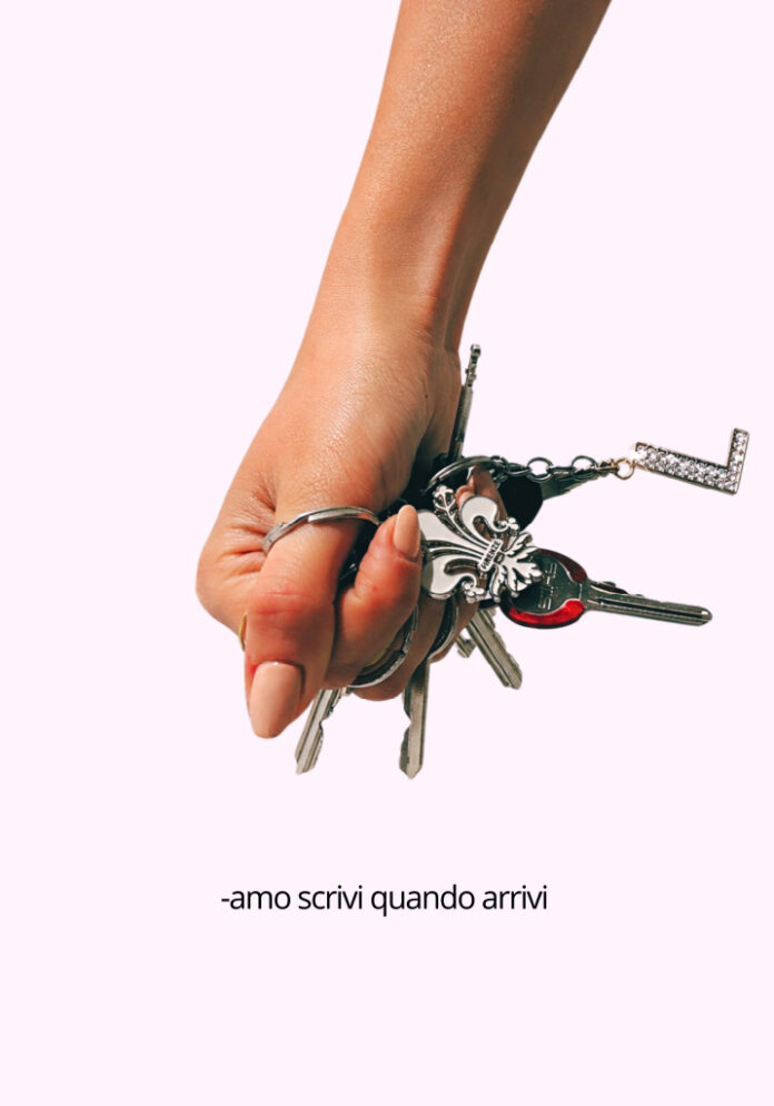 Manifesto del progetto Of Boxes and Ceilings con una bambina che fa smorfie e la scritta 