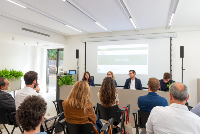 Studenti e rappresentanti aziendali durante colloqui di selezione al Recruitment Day dell'ITS Academy Agroalimentare.