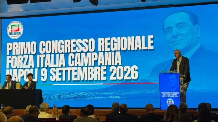 Intervento di Nicola Caputo al Congresso Regionale di Forza Italia Campania a Napoli