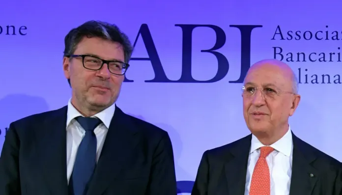 Giancarlo Giorgetti e Antonio Patuelli