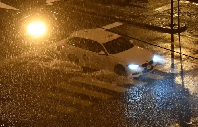 Allerta meteo arancione a Genova