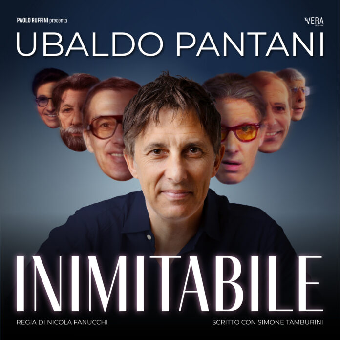 Foto promozionale di Ubaldo Pantani per lo spettacolo teatrale 