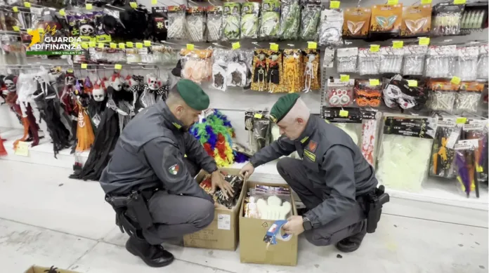 Sequestrati oltre 3.400 prodotti Halloween irregolari nel Vibonese