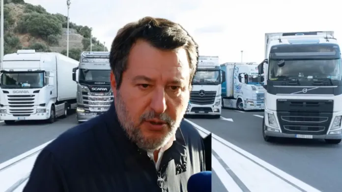 Blocco tir, Salvini: «Proteste illegali, danneggiano tutti»